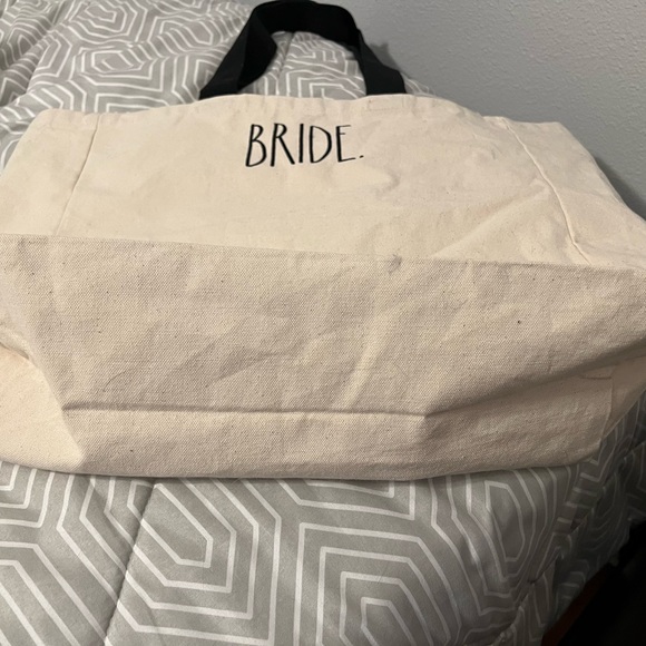Rae Dunn bride canvas tote - Picture 2 of 2